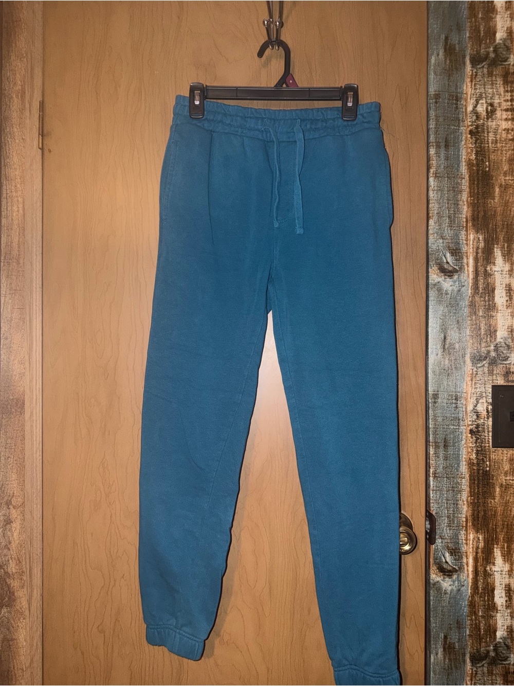 No Boundaries Teal Blue Men's Jogger Sweatpants
